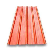 Plancha metálica TR5 de color rojo